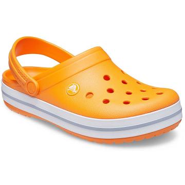 Crocs Crocband™ Clogs Herr Orange | Sverige 0724CTVE
